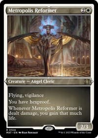 Metropolis Reformer (Foil Etched) - March of the Machine: The Aftermath - Magic: The Gathering card