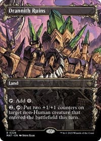Drannith Ruins (Halo Foil) - March of the Machine: The Aftermath - Magic: The Gathering card