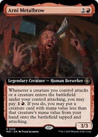 Arni Metalbrow (Extended Art) - March of the Machine: The Aftermath - Magic: The Gathering card