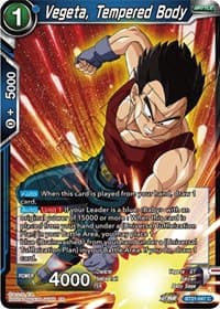 Vegeta, Tempered Body - Wild Resurgence - Dragon Ball Super: Masters card