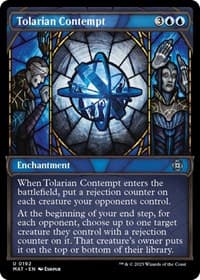Tolarian Contempt (Halo Foil) - March of the Machine: The Aftermath - Magic: The Gathering card