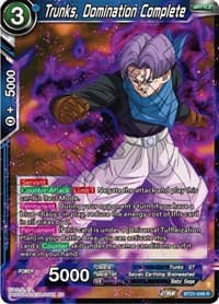 Trunks, Domination Complete - Wild Resurgence - Dragon Ball Super: Masters card