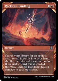 Reckless Handling (Halo Foil) - March of the Machine: The Aftermath - Magic: The Gathering card