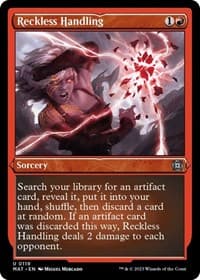 Reckless Handling (Foil Etched) - March of the Machine: The Aftermath - Magic: The Gathering card