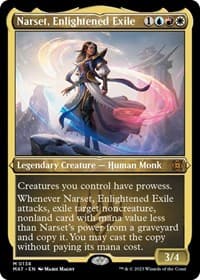 Narset, Enlightened Exile (Foil Etched) - March of the Machine: The Aftermath - Magic: The Gathering card