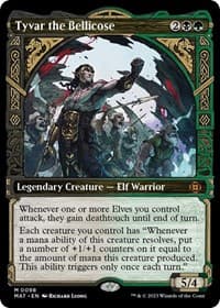 Tyvar the Bellicose (Showcase) - March of the Machine: The Aftermath - Magic: The Gathering card