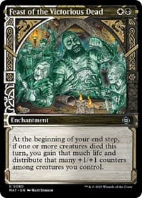 Feast of the Victorious Dead (Showcase) - March of the Machine: The Aftermath - Magic: The Gathering card