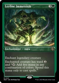 Leyline Immersion (Foil Etched) - March of the Machine: The Aftermath - Magic: The Gathering card