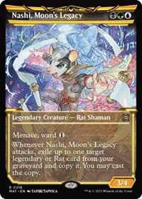 Nashi, Moon's Legacy (Halo Foil) - March of the Machine: The Aftermath - Magic: The Gathering card