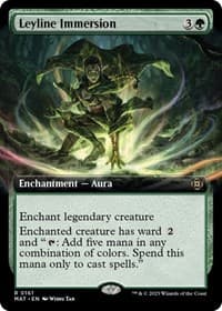 Leyline Immersion (Extended Art) - March of the Machine: The Aftermath - Magic: The Gathering card