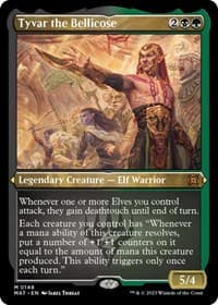 Tyvar the Bellicose (Foil Etched) - March of the Machine: The Aftermath - Magic: The Gathering card