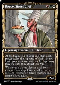 Rocco, Street Chef (Showcase) - March of the Machine: The Aftermath - Magic: The Gathering card