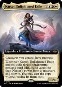 Narset, Enlightened Exile (Extended Art) - March of the Machine: The Aftermath - Magic: The Gathering card
