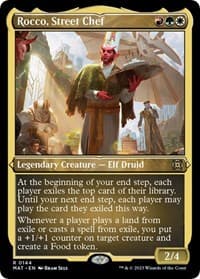 Rocco, Street Chef (Foil Etched) - March of the Machine: The Aftermath - Magic: The Gathering card
