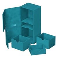 Twin Flip`n`Tray - Petrol (Holds 266+) - Ultimate Guard Deck Boxes - Deck Boxes card