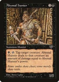 Abyssal Hunter - Mirage - Magic: The Gathering card
