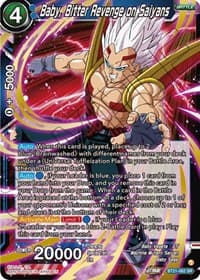Baby, Bitter Revenge on Saiyans - Wild Resurgence - Dragon Ball Super: Masters card