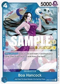Boa Hancock (Judge) - One Piece Promotion Cards - One Piece Card Game card