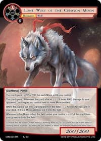 Lone Wolf of the Crimson Moon - Crimson Moon's Battleground - Force of Will card