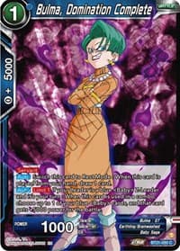 Bulma, Domination Complete - Wild Resurgence - Dragon Ball Super: Masters card