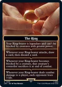 The Ring Helper Card - Universes Beyond: The Lord of the Rings: Tales of Middle-earth - Magic: The Gathering card