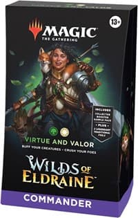 Wilds of Eldraine Commander Deck - Virtue and Valor - Commander: Wilds of Eldraine - Magic: The Gathering card