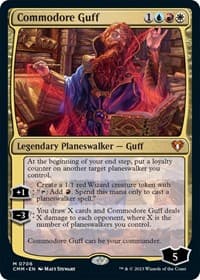 Commodore Guff - Commander Masters - Magic: The Gathering card