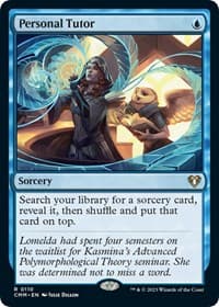 Personal Tutor - Commander Masters - Magic: The Gathering card