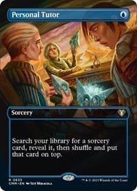 Personal Tutor (Borderless) - Commander Masters - Magic: The Gathering card