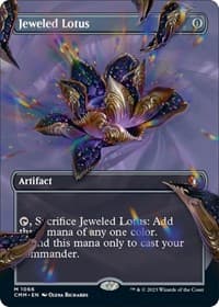 Jeweled Lotus (Textured Foil) - Commander Masters - Magic: The Gathering card