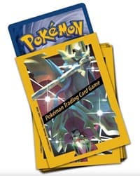 Pokemon TCG: Crown Zenith Premium Figure Collection Card Sleeves - Shiny Zacian & Zamazenta (65-Pack) - Pokemon International Card Sleeves - Card Sleeves card