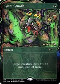 Giant Growth (Serial Numbered) - Secret Lair Drop Series - Magic: The Gathering card
