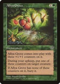 Afiya Grove - Mirage - Magic: The Gathering card