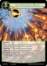 The Explosion of Magog - Crimson Moon's Battleground - Force of Will card