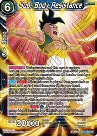 Uub, Body Resistance - Wild Resurgence - Dragon Ball Super: Masters card