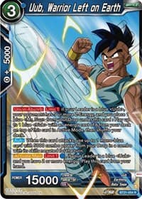 Uub, Warrior Left on Earth - Wild Resurgence - Dragon Ball Super: Masters card