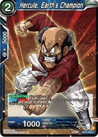 Hercule, Earth's Champion - Wild Resurgence - Dragon Ball Super: Masters card