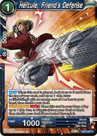 Hercule, Friend's Defense - Wild Resurgence - Dragon Ball Super: Masters card