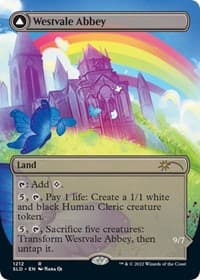 Westvale Abbey (Display Commander) - Thick Stock - Secret Lair Drop Series - Magic: The Gathering card