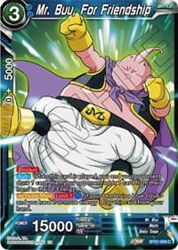 Mr. Buu, For Friendship - Wild Resurgence - Dragon Ball Super: Masters card