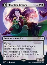 Bloodline Keeper (Display Commander) - Thick Stock - Secret Lair Drop Series - Magic: The Gathering card