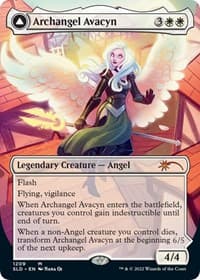 Archangel Avacyn (Display Commander) - Thick Stock - Secret Lair Drop Series - Magic: The Gathering card