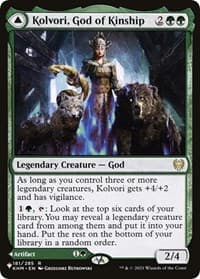 Kolvori, God of Kinship - The List Reprints - Magic: The Gathering card