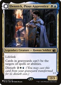 Dennick, Pious Apprentice - The List Reprints - Magic: The Gathering card