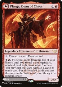 Plargg, Dean of Chaos - The List Reprints - Magic: The Gathering card