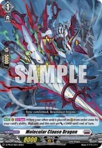 Molecular Clause Dragon - D Promo Cards - Cardfight Vanguard card