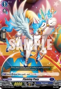 Flaming Pony - D Promo Cards - Cardfight Vanguard card