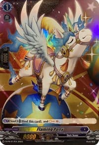 Flaming Pony (Foil) - D Promo Cards - Cardfight Vanguard card