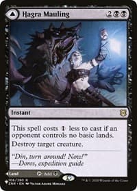 Hagra Mauling - The List Reprints - Magic: The Gathering card