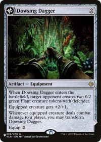 Dowsing Dagger - The List Reprints - Magic: The Gathering card